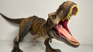 ジュラシックワールド　ハモンドコレクション　ティラノサウルス　レビュー　造形編　恐竜フィギュア　Jurassic world Hammond collection Tyrannosaurus Rex