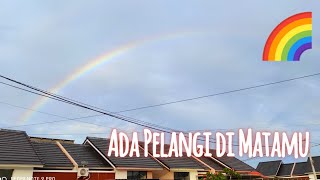 Wow Tak Disangka!! Beginilah Penampakan PELANGI GANDA di Langit | Fenomena Unik dan Langka #shorts