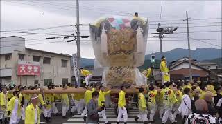 新居浜太鼓祭り２０２２　川西　１７日午後