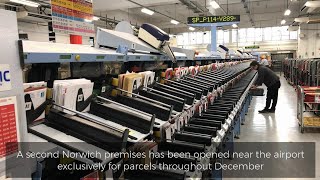 Watch: Royal Mail sorting centre during the busiest week of the year