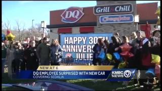 Sedalia Dairy Queen surprises longtime employee with car