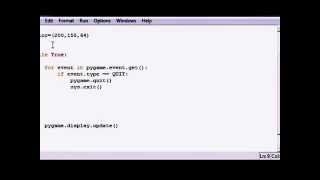 PyGame Development -5- Drawing Lines and Line Drawing Program