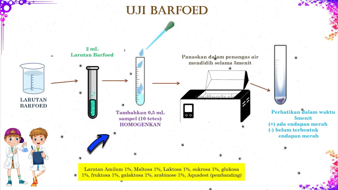 Uji Karbohidrat - Molisch, Iodium, Barfoed, Benedict, Seliwanoff, Dan ...