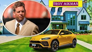 Legend Troy Aikman Untold Lifestyle, Wives, Kids, Impressive Net Worth \u0026 Rise To Fame