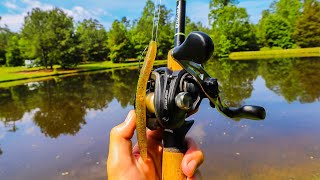 Pond Fishing With A Senk-O