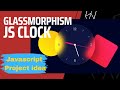 Amazing CSS Clock 😍 | Javascript project for beginners #shorts