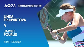 Linda Fruhvirtova v Jaimee Fourlis Extended Highlights | Australian Open 2023 First Round