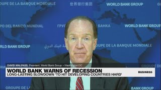 World Bank warns economic slowdown will 'hit developing countries hard' • FRANCE 24 English