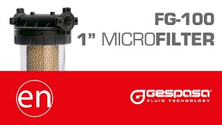 GESPASA |  FUEL FILTER :: FG-100 1”