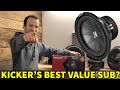 Kicker's Best BANG For the BUCK? Comp R Subwoofer Review!