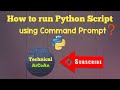 How to Run Python Script using Command Prompt | Python tutorial for Beginners