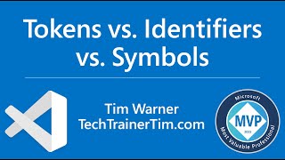 Tokens vs. Identifiers vs. Symbols
