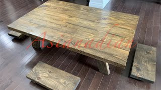 JAPANESE CHABUDAI OR FILIPINO DULANG - THE SHORT LEGGED TABLE - EASY DIY PROJECT