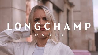 LONGCHAMP X Marie Papillon | Le Pliage Green