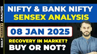 NIFTY PREDICTION FOR TOMORROW| 8 JANUARY | BANK NIFTY PREDICTION| NIFTY LIVE TRADING|NIFTY STRATEGY