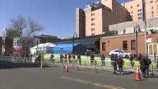 NYC hospital 'overrun' with coronavirus patients