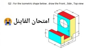 امتحان المساقط الثلاثة