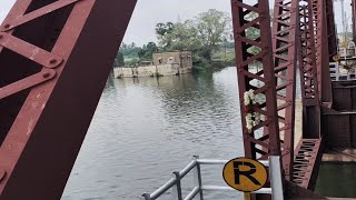 Kovai Express Crossing Kaveri River at Erode