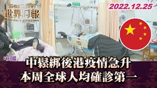 中鬆綁後港疫情急升 本周全球人均確診第一 TVBS文茜的世界周報 20221225 X 富蘭克林‧國民的基金