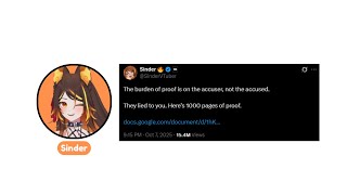The Massive Sinder Response Doc Explained in 23ish Minutes!