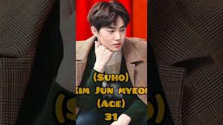 EXO members real name and age✨🖤 #Suho#Chen#kai#LayZhang#Xiumin