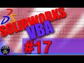 SOLIDWORKS VBA 17 ( Data Conversion Functions ) Tutorial