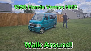 1999 Honda Vamos HM2 Walk Around!