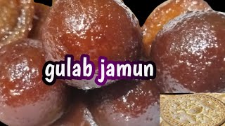 Gulab jamun // biscuit ৰ পৰা গোলাব জামুন বনালো 👌