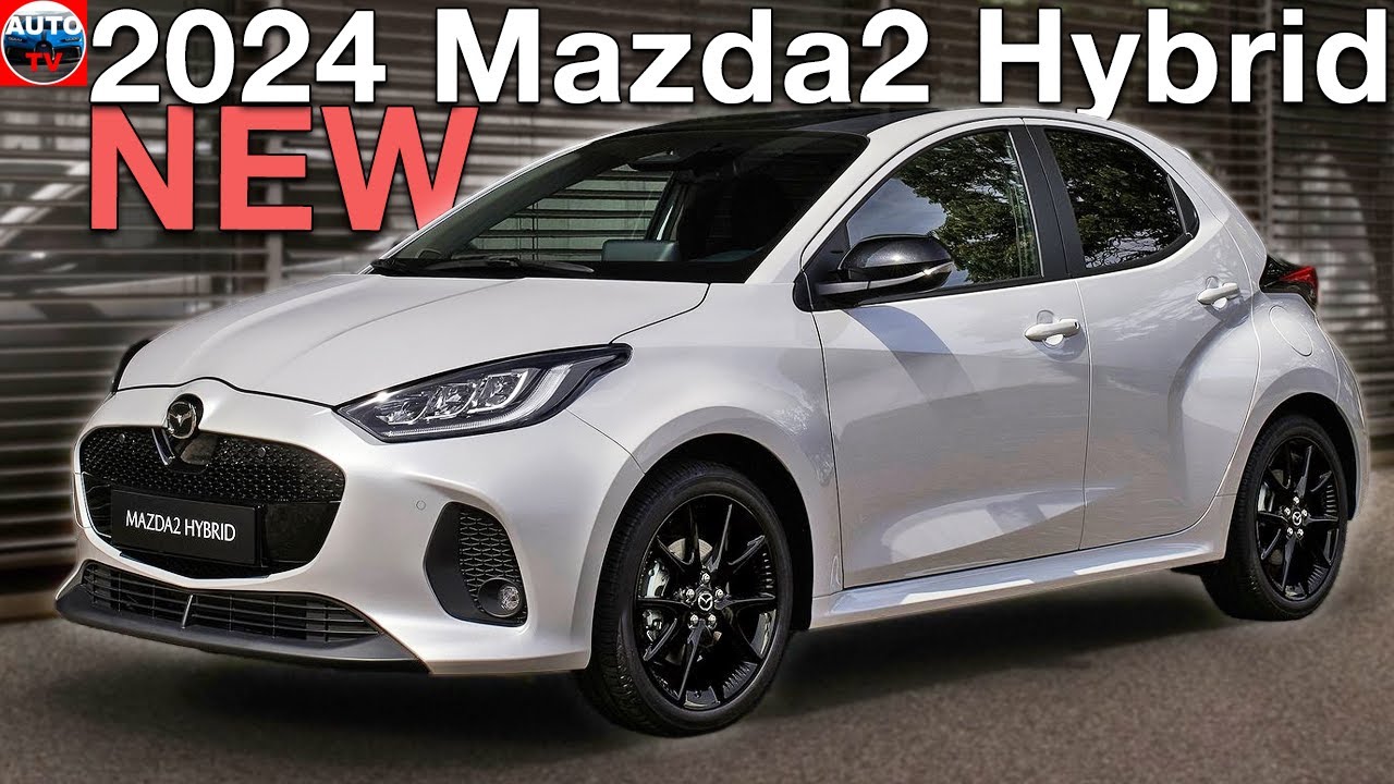 All NEW 2024 Mazda2 Hybrid - FIRST LOOK Interior & Exterior - YouTube