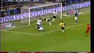 1er Gol Oficial de David Suazo: Inter 4 Genoa 1