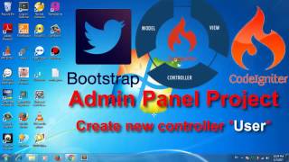 Codeigniter Admin Panel -- Creating new controller