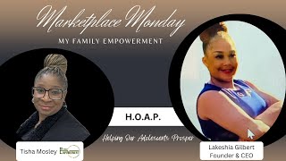 My Family Empowerment | Marketplace Monday | Tish w/Guest Lakeshia Gilbert | 01.01.24