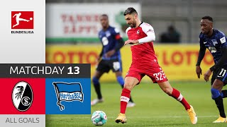 SC Freiburg - Hertha Berlin | 4-1 | All Goals | Matchday 13 – Bundesliga 2020/21