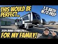 2024 Ahara 378BH-OK | Luxury Bunkhouse 5th Wheel with OUTDOOR KITCHEN!