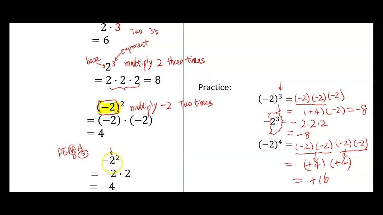 Simplify Exponents Youtube