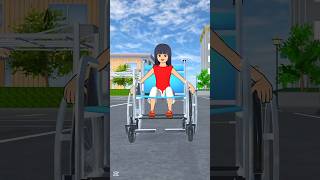 Mama mio duduk di kursi roda #funny #comedy #sakuraschoolsimulator #viralvideo #shortvideo #sorts