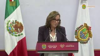 Conferencia de Prensa de la Gobernadora Rocío Nahle