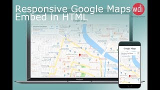 Very Simple Tutorial: Responsive Google Maps Embed in HTML