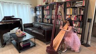 N. Gustavson - A Moorish Garden. Charlotte Ngo - 9 year old harpist.