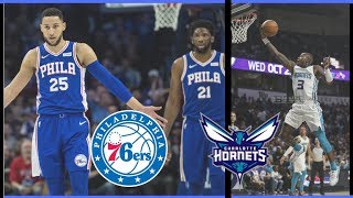 Philadelphia Sixers vs Charlotte Hornets Full Game Extended Highlights 2019 NBA Preseason Oct 11