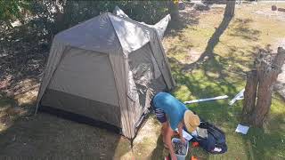 Blackwolf Turbo Lite 240 Tent - solo set-up - first time!