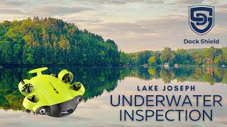 Island on Lake Joseph- Underwater Steel Dock Inspection