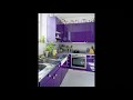 Purple colour kitchen ideas