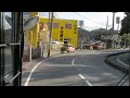 大分バス12675　大分駅前5→大洲運動公園→上野　前面展望動画