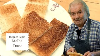 How to Make Melba Toast | Jacques Pépin Cooking at Home  | KQED