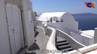 Lugares do mundo: Conheça o paraíso grego chamado Santorini.