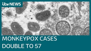 Confirmed Monkeypox cases in the UK more than double to 57 | ITV News