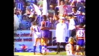 Rd 2 1979 Footscray v Nth Melbourne. World of Sport highlights.