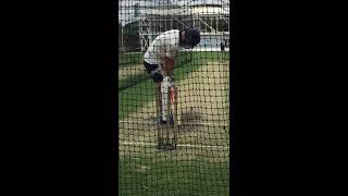 Cameron White Batting in the nets