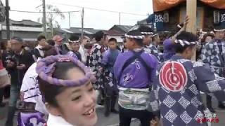 2018 佐原の大祭 秋祭り 中日「新上川岸 小野川べり曳き廻し」